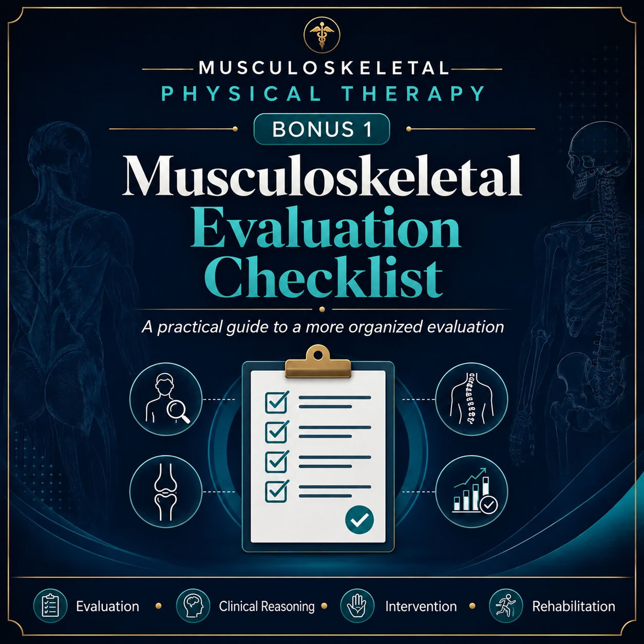 Musculoskeletal Assessment Checklist bonus cover in English