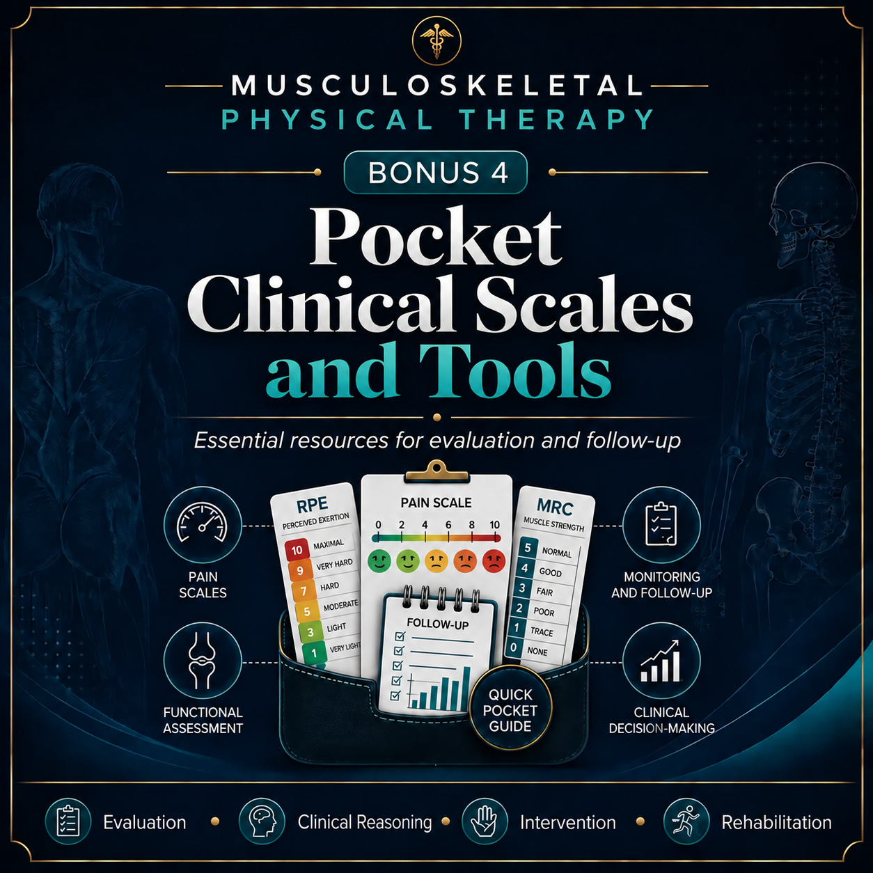 Pocket Clinical Scales and Tools bonus cover in English